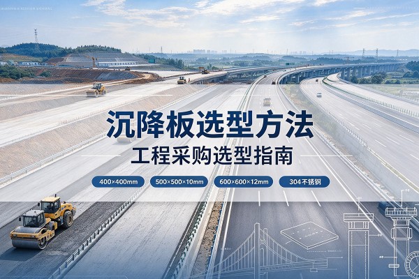 郑州沉降板选择方法
