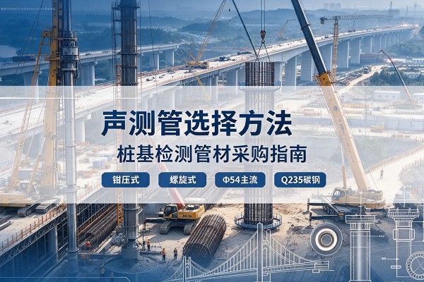 郑州声测管选型标准