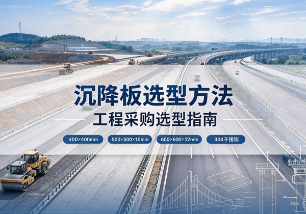 郑州沉降板选择方法