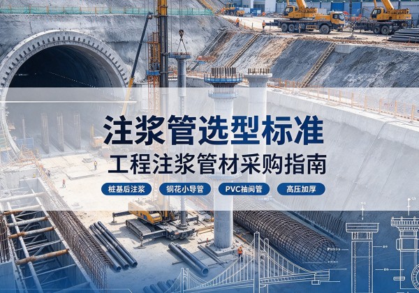 郑州注浆管选型标准